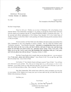 Apostolic Nunciature #2385